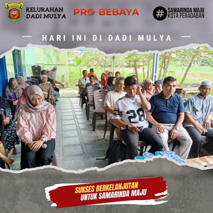 AGENDA KELURAHAN DADI MULYA BULAN JUNI TAHUN 2025