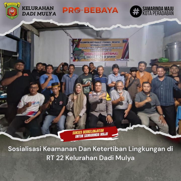 AGENDA KELURAHAN DADI MULYA BULAN JUNI TAHUN 2025