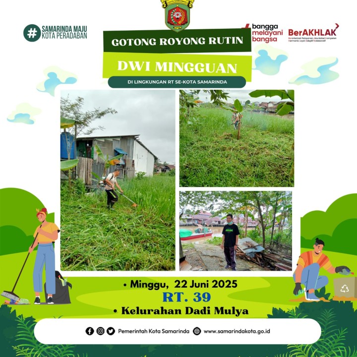 AGENDA KELURAHAN DADI MULYA BULAN JUNI TAHUN 2025