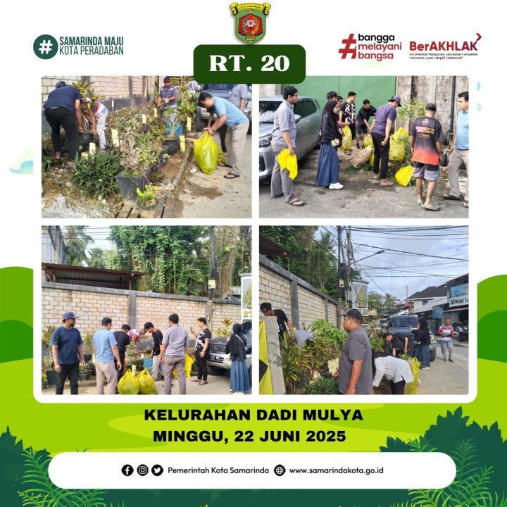AGENDA KELURAHAN DADI MULYA BULAN JUNI TAHUN 2025