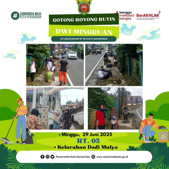 AGENDA KELURAHAN DADI MULYA BULAN JUNI TAHUN 2025