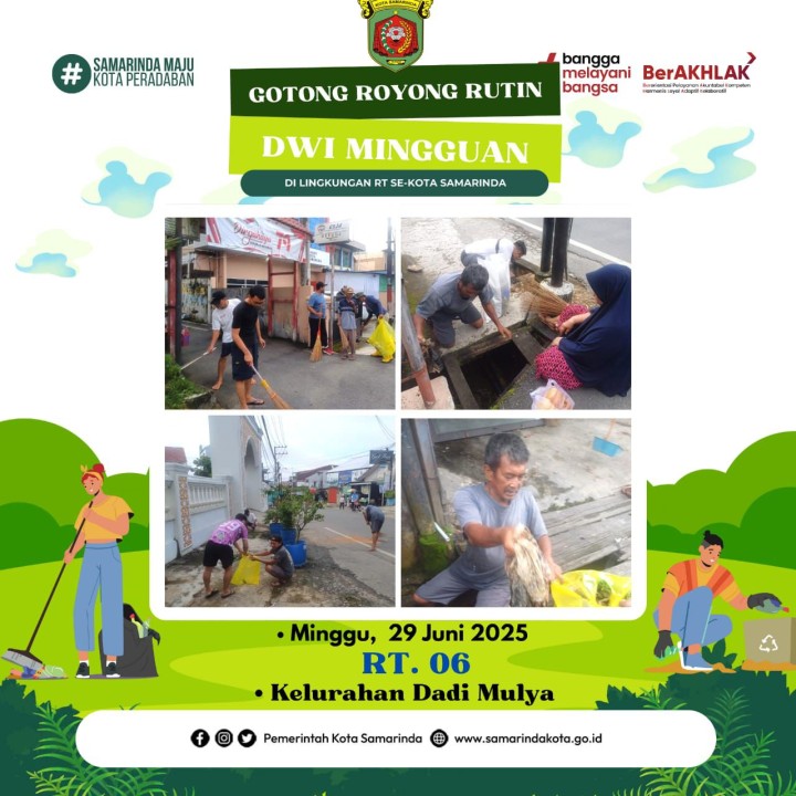 AGENDA KELURAHAN DADI MULYA BULAN JUNI TAHUN 2025