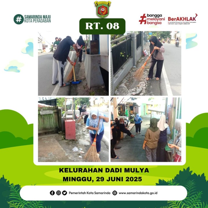 AGENDA KELURAHAN DADI MULYA BULAN JUNI TAHUN 2025