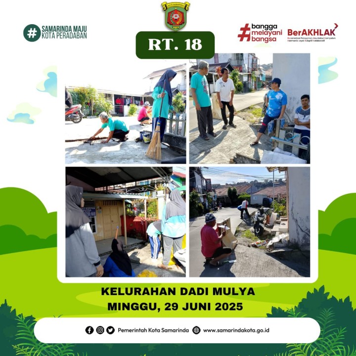 AGENDA KELURAHAN DADI MULYA BULAN JUNI TAHUN 2025