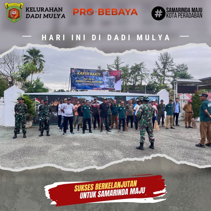 AGENDA KELURAHAN DADI MULYA BULAN JUNI TAHUN 2025