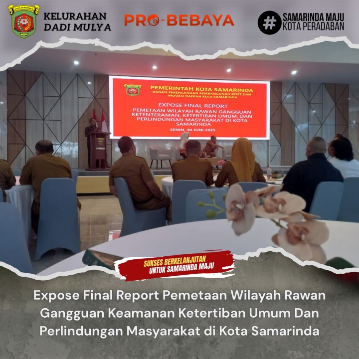 AGENDA KELURAHAN DADI MULYA BULAN JUNI TAHUN 2025