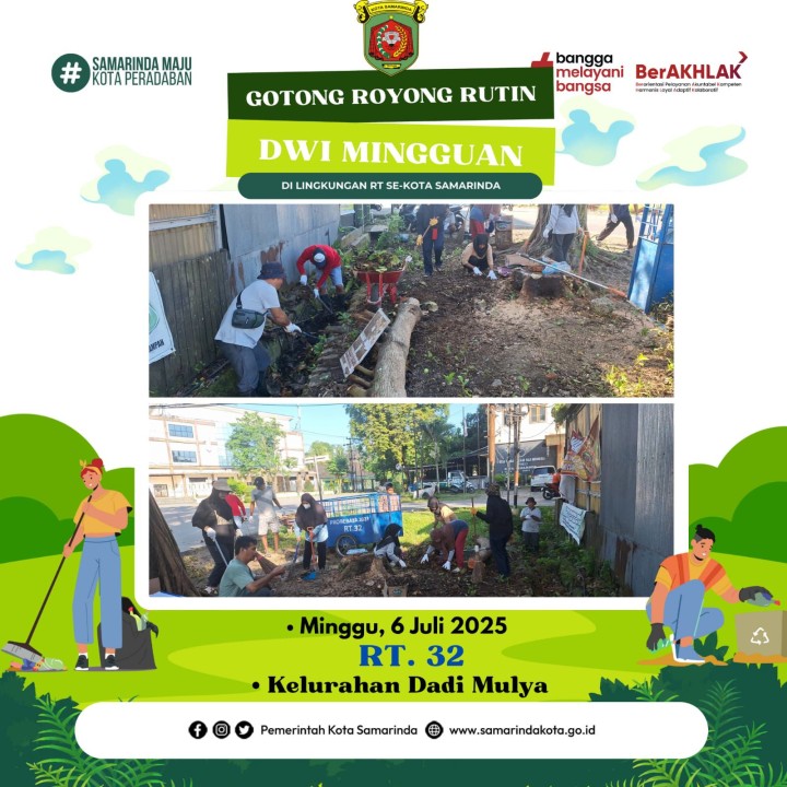 AGENDA KELURAHAN DADI MULYA BULAN JULI TAHUN 2025