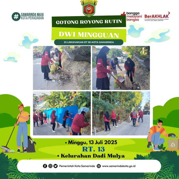 AGENDA KELURAHAN DADI MULYA BULAN JULI TAHUN 2025