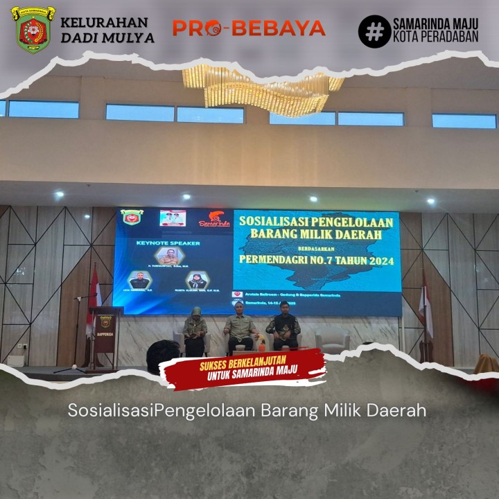 AGENDA KELURAHAN DADI MULYA BULAN JULI TAHUN 2025