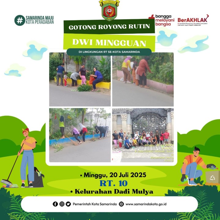 AGENDA KELURAHAN DADI MULYA BULAN JULI TAHUN 2025