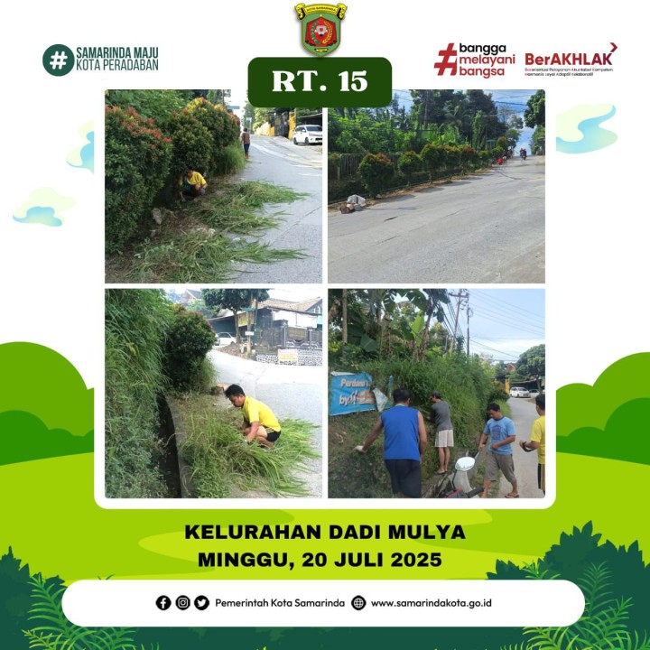 AGENDA KELURAHAN DADI MULYA BULAN JULI TAHUN 2025