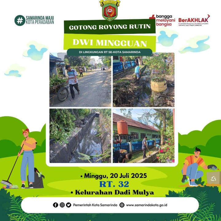 AGENDA KELURAHAN DADI MULYA BULAN JULI TAHUN 2025