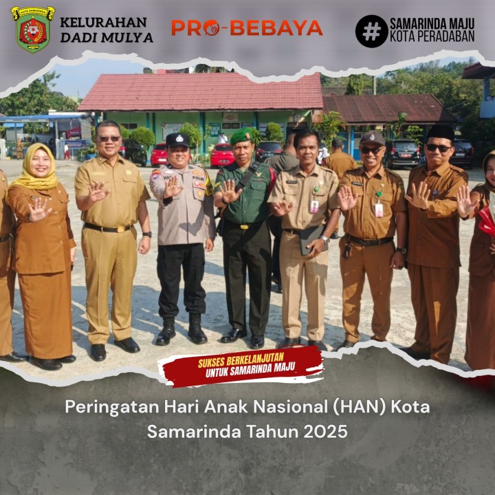 AGENDA KELURAHAN DADI MULYA BULAN JULI TAHUN 2025