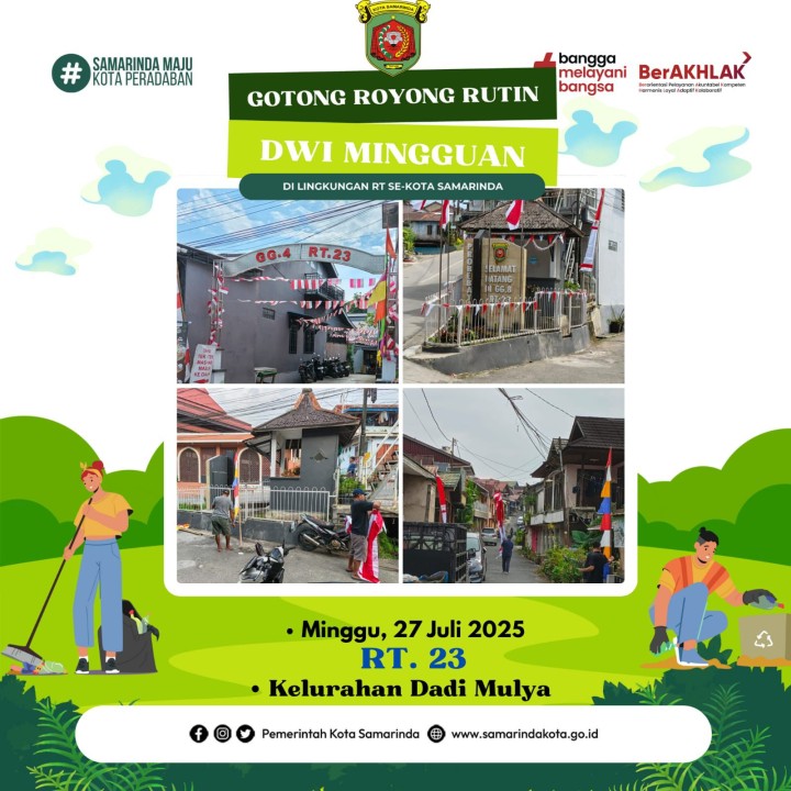 AGENDA KELURAHAN DADI MULYA BULAN JULI TAHUN 2025