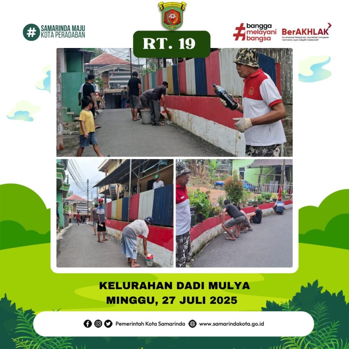 AGENDA KELURAHAN DADI MULYA BULAN JULI TAHUN 2025