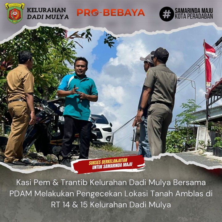 AGENDA KELURAHAN DADI MULYA BULAN JULI TAHUN 2025