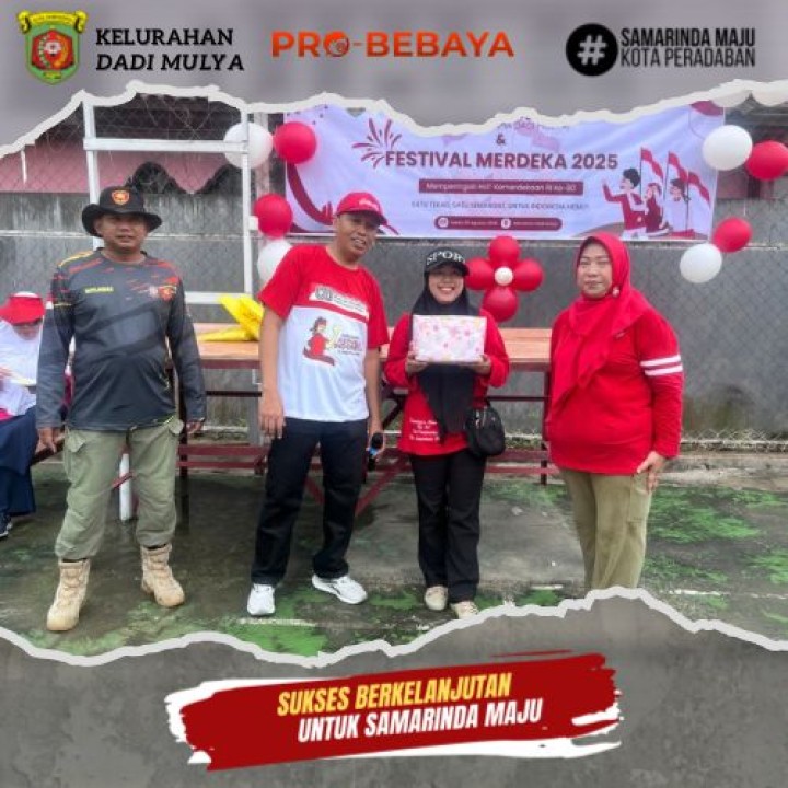 AGENDA KELURAHAN DADI MULYA BULAN JULI TAHUN 2025