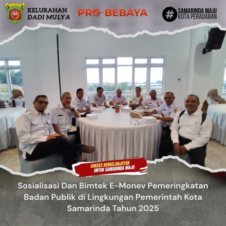 AGENDA KELURAHAN DADI MULYA BULAN AGUSTUS TAHUN 2025