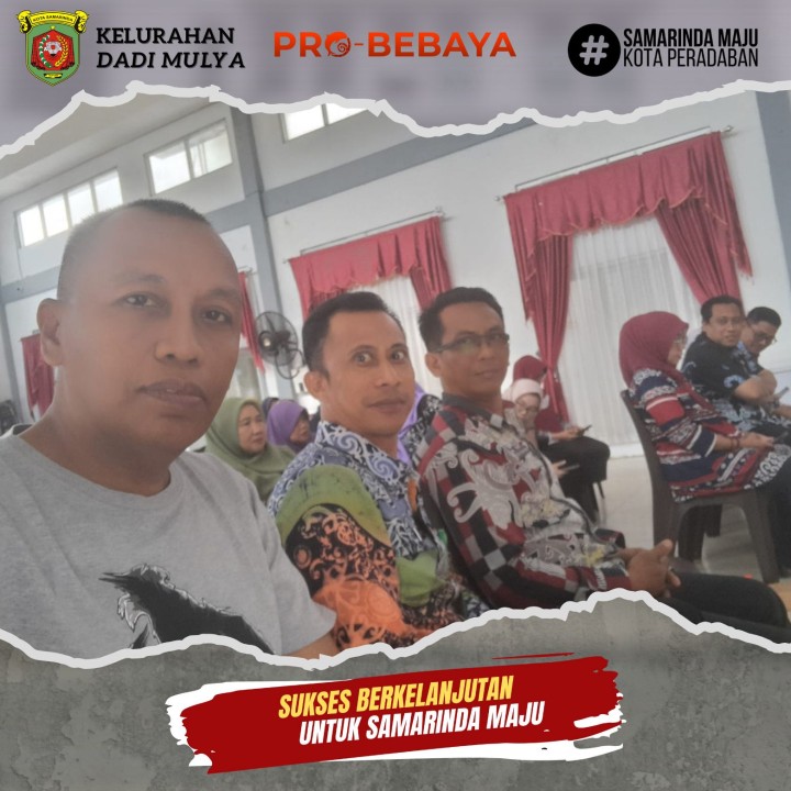 AGENDA KELURAHAN DADI MULYA BULAN AGUSTUS TAHUN 2025