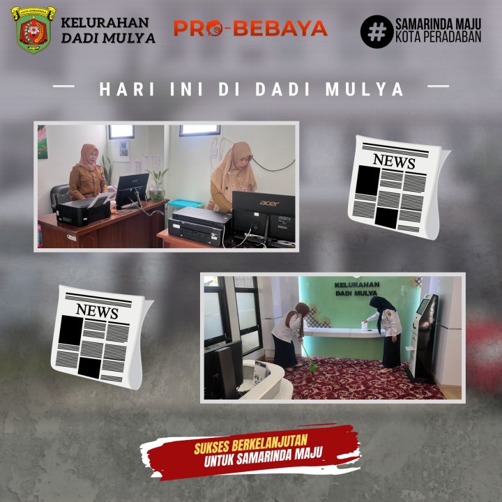 AGENDA KELURAHAN DADI MULYA BULAN AGUSTUS TAHUN 2025