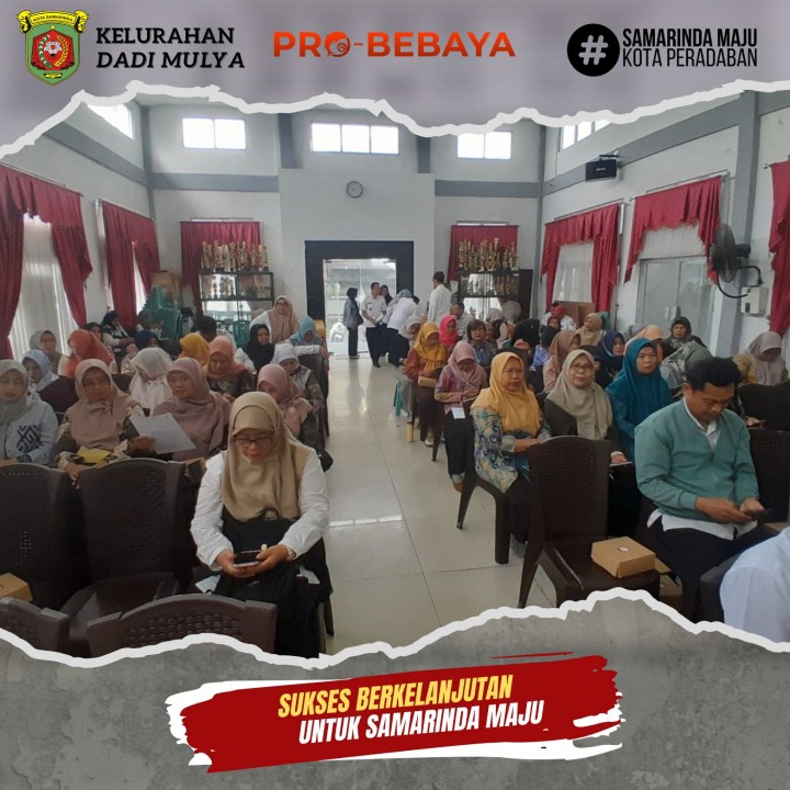 AGENDA KELURAHAN DADI MULYA BULAN SEPTEMBER TAHUN 2025