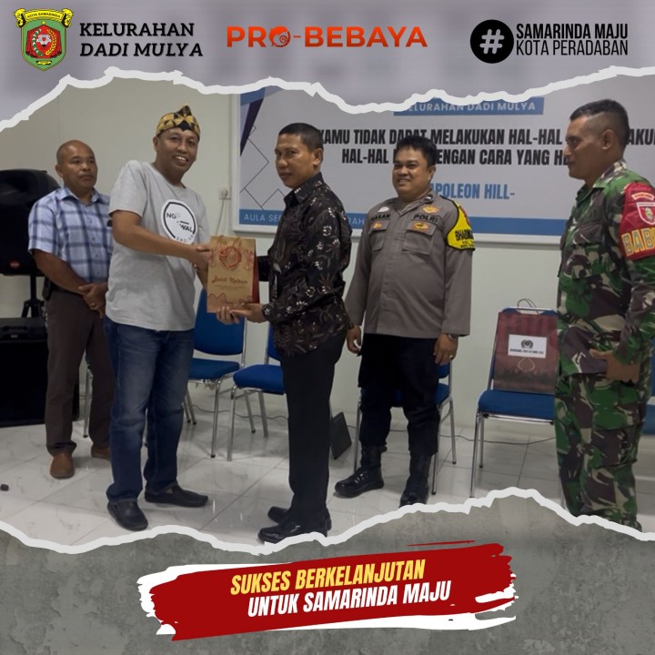 AGENDA KELURAHAN DADI MULYA BULAN SEPTEMBER TAHUN 2025