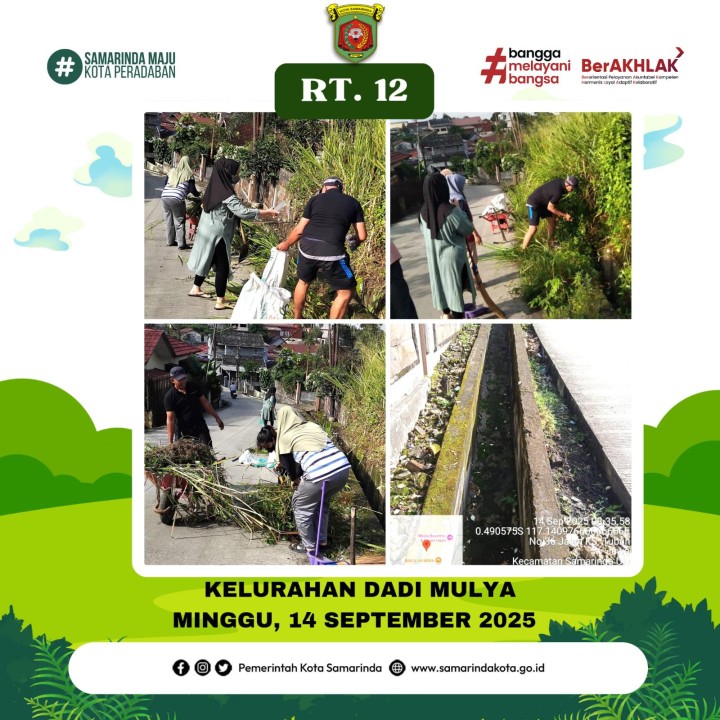 AGENDA KELURAHAN DADI MULYA BULAN SEPTEMBER TAHUN 2025