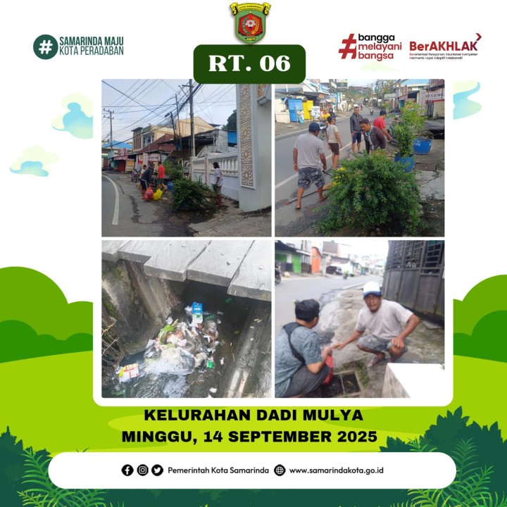 AGENDA KELURAHAN DADI MULYA BULAN SEPTEMBER TAHUN 2025