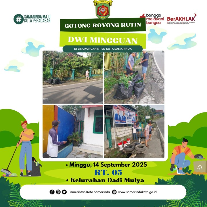 AGENDA KELURAHAN DADI MULYA BULAN SEPTEMBER TAHUN 2025
