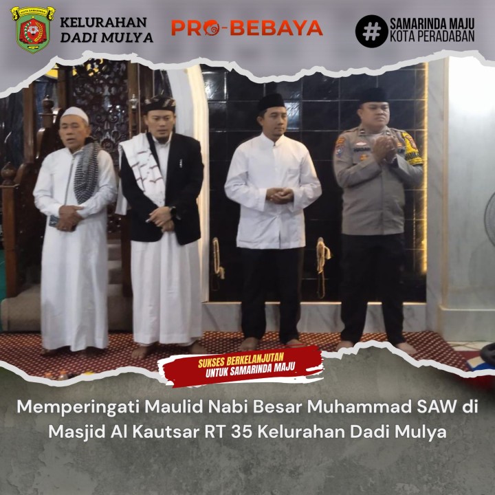 AGENDA KELURAHAN DADI MULYA BULAN SEPTEMBER TAHUN 2025