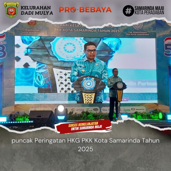 AGENDA KELURAHAN DADI MULYA BULAN SEPTEMBER TAHUN 2025