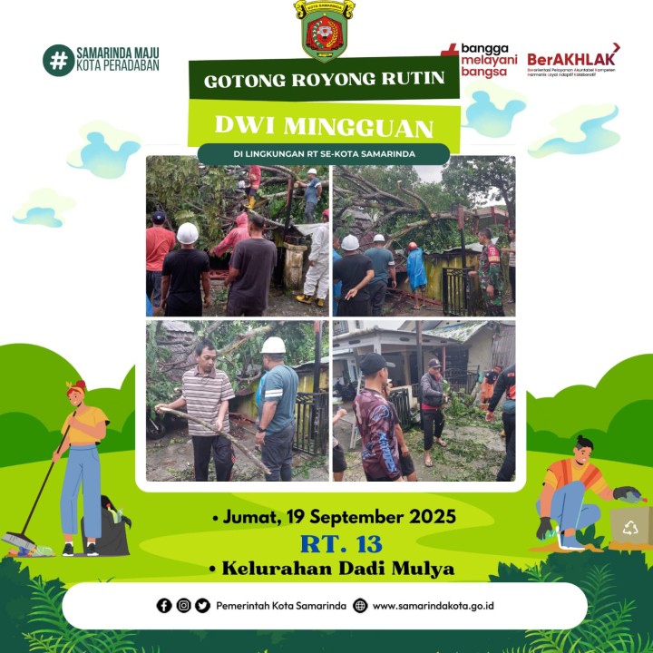 AGENDA KELURAHAN DADI MULYA BULAN SEPTEMBER TAHUN 2025
