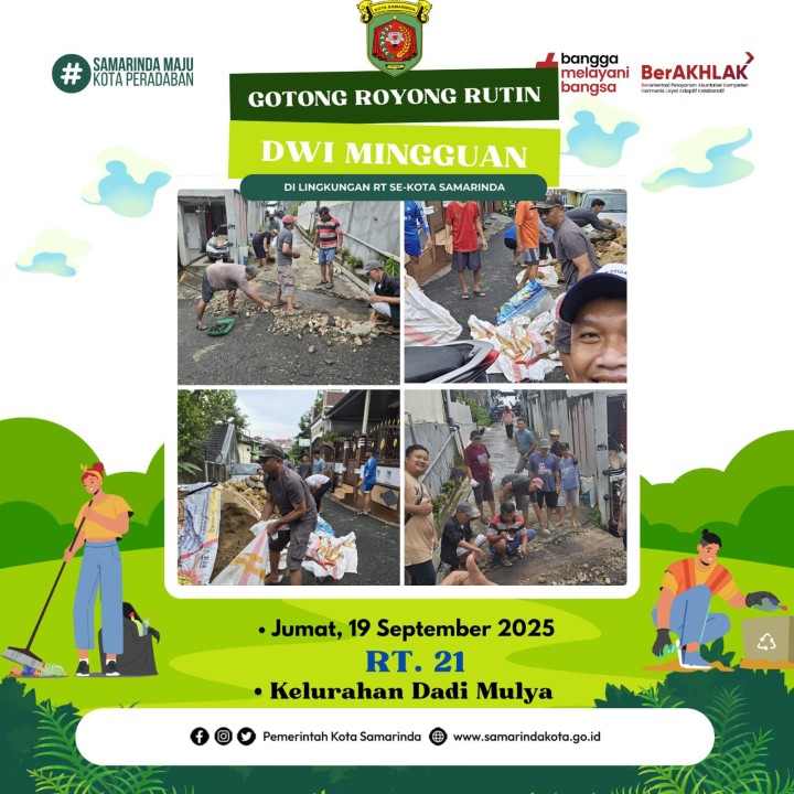 AGENDA KELURAHAN DADI MULYA BULAN SEPTEMBER TAHUN 2025
