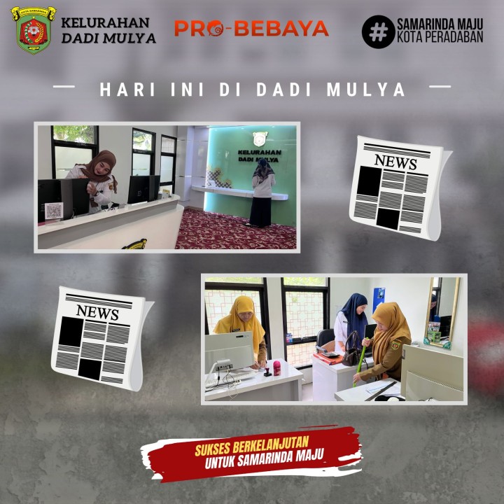 AGENDA KELURAHAN DADI MULYA BULAN SEPTEMBER TAHUN 2025