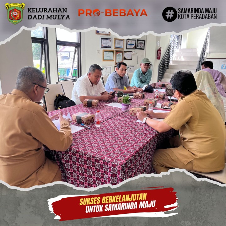 AGENDA KELURAHAN DADI MULYA BULAN SEPTEMBER TAHUN 2025