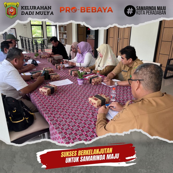 AGENDA KELURAHAN DADI MULYA BULAN SEPTEMBER TAHUN 2025