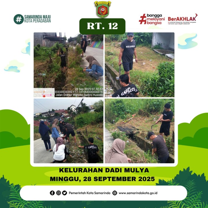 AGENDA KELURAHAN DADI MULYA BULAN SEPTEMBER TAHUN 2025