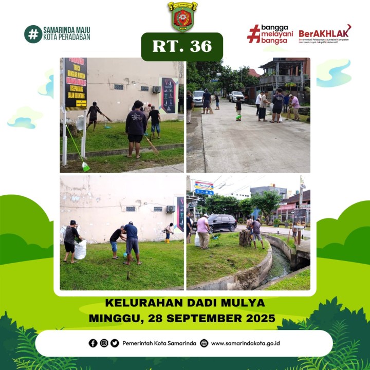 AGENDA KELURAHAN DADI MULYA BULAN SEPTEMBER TAHUN 2025