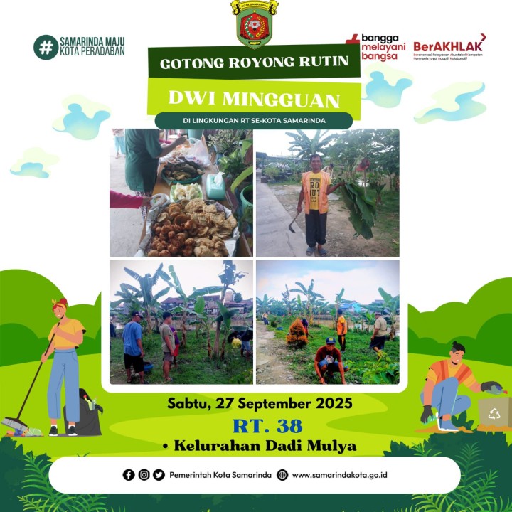 AGENDA KELURAHAN DADI MULYA BULAN SEPTEMBER TAHUN 2025