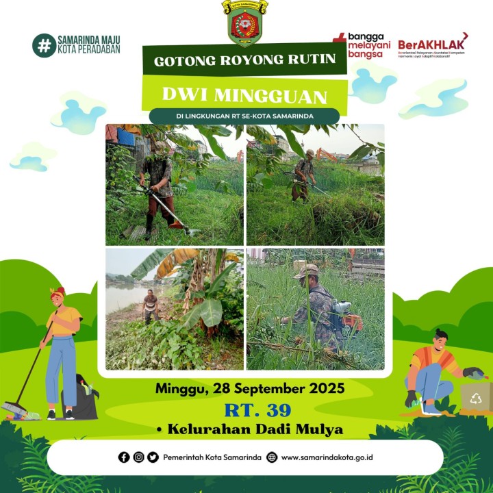 AGENDA KELURAHAN DADI MULYA BULAN SEPTEMBER TAHUN 2025