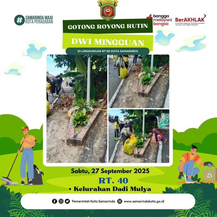 AGENDA KELURAHAN DADI MULYA BULAN SEPTEMBER TAHUN 2025