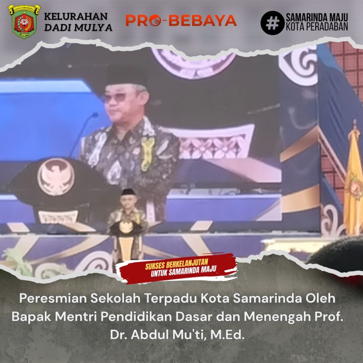 AGENDA KELURAHAN DADI MULYA BULAN SEPTEMBER TAHUN 2025