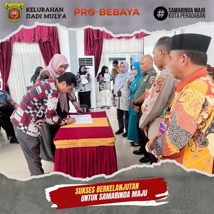 AGENDA KELURAHAN DADI MULYA BULAN OKTOBER TAHUN 2025