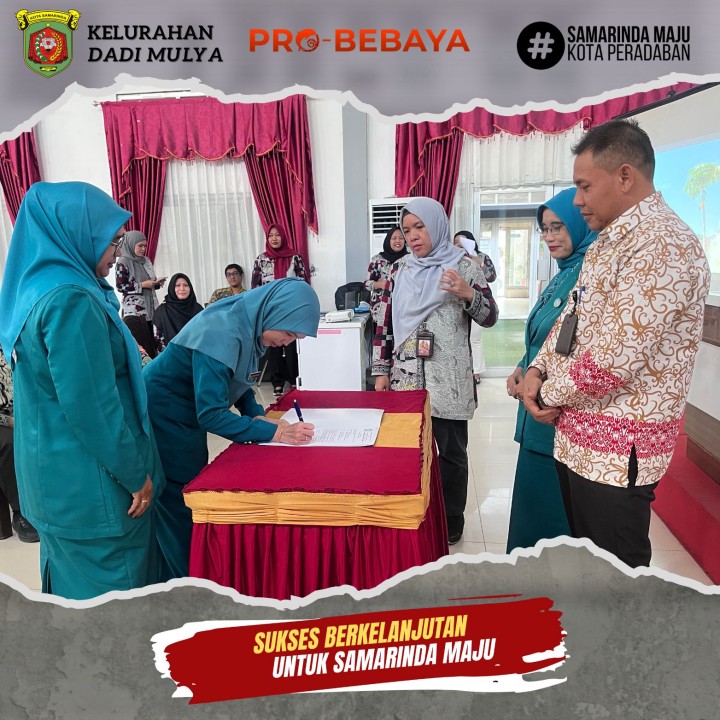 AGENDA KELURAHAN DADI MULYA BULAN OKTOBER TAHUN 2025