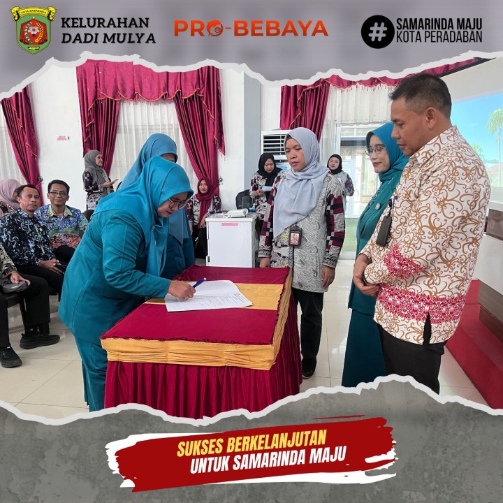 AGENDA KELURAHAN DADI MULYA BULAN OKTOBER TAHUN 2025