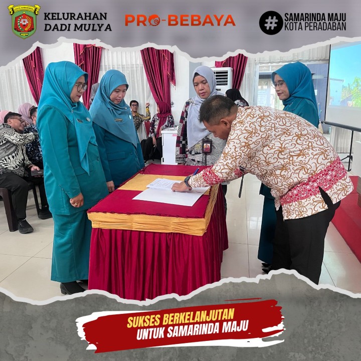 AGENDA KELURAHAN DADI MULYA BULAN OKTOBER TAHUN 2025