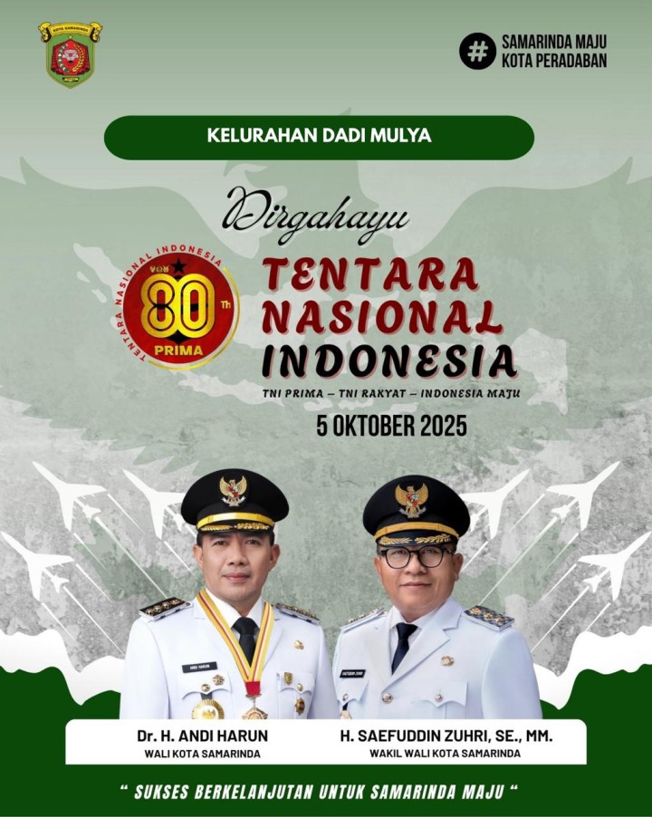 AGENDA KELURAHAN DADI MULYA BULAN OKTOBER TAHUN 2025