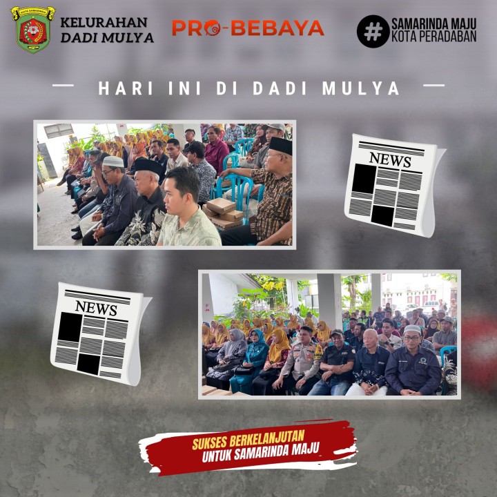 AGENDA KELURAHAN DADI MULYA BULAN OKTOBER TAHUN 2025