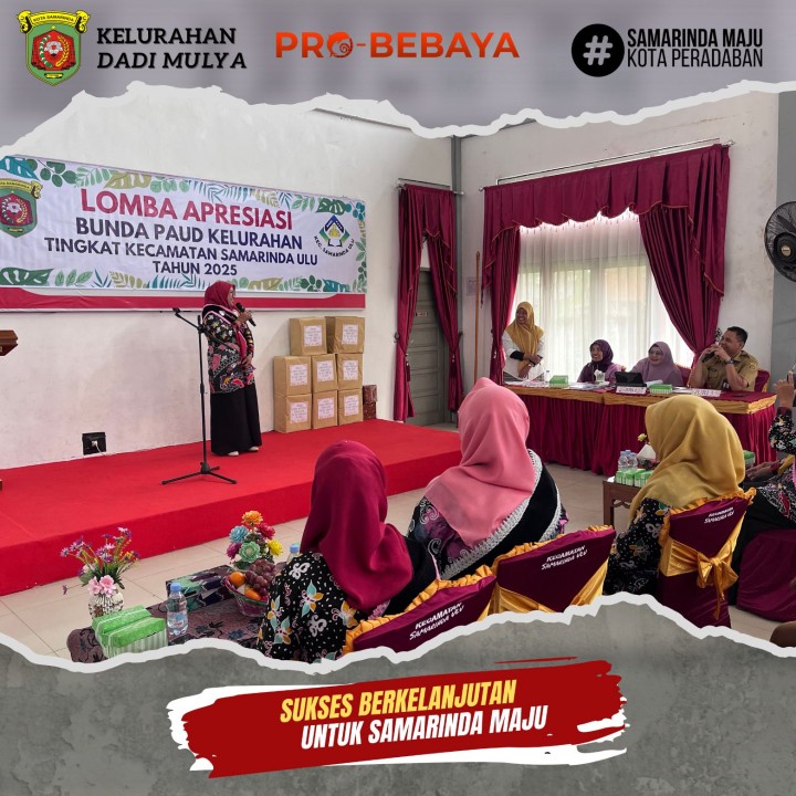 AGENDA KELURAHAN DADI MULYA BULAN OKTOBER TAHUN 2025