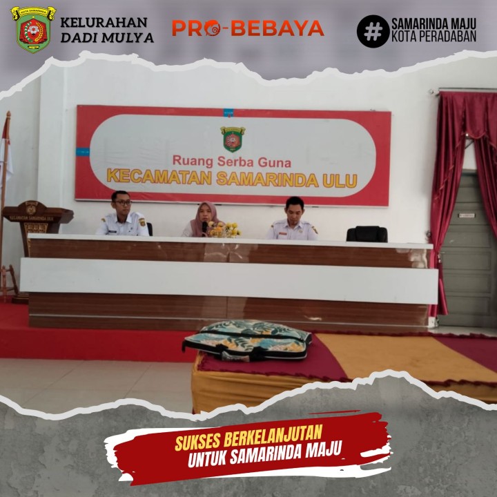 AGENDA KELURAHAN DADI MULYA BULAN OKTOBER TAHUN 2025